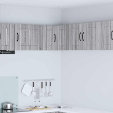 Berkfield Dishwasher Panel Lucca Grey Sonoma 57 x 57 x 40 cm