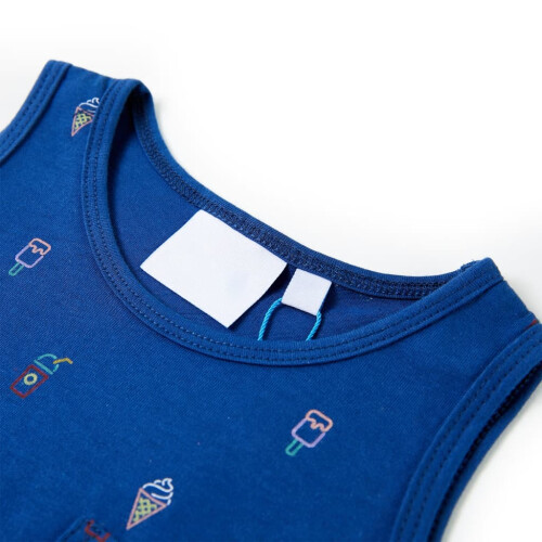 Kids' Tank Top Dark Blue 128 2