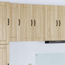 Berkfield Dishwasher Panel Lucca 2 pcs Sonoma Oak 30 x 31 x 80 cm