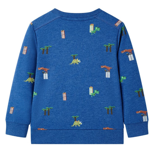 Kids' Sweatshirt Dark Blue Melange 128 1