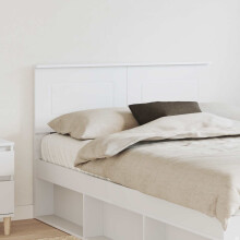 Berkfield Headboard White Engineered wood