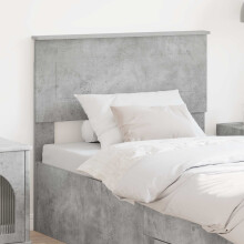Berkfield Headboard Concrete Grey Engineered wood