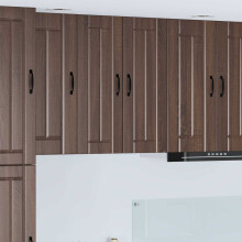 Berkfield Dishwasher Panel Lucca 2 pcs Brown Oak 30 x 31 x 80 cm