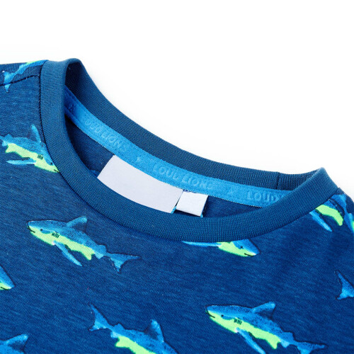 Kids' T-shirt Dark Blue 92 2