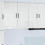 Berkfield Dishwasher Panel Lucca High Gloss White 40 x 31 x 80 cm 1