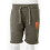Kids' Shorts with Drawstring Dark Khaki 116 8
