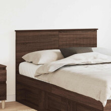 Berkfield Headboard Brown Oak Engineered wood