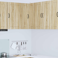 Berkfield Dishwasher Panel Lucca Sonoma Oak 57 x 57 x 80 cm