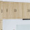 Berkfield Dishwasher Panel Lucca Sonoma Oak 80 x 31 x 80 cm 1