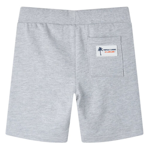 Kids' Shorts with Drawstring Grey 104 1