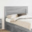 Berkfield Headboard with Headboard Grey Sonoma 120 cm Engineered Wood 1