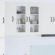 Berkfield Dishwasher Panel Lucca White 80 x 31 x 80 cm Engineered Wood