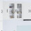 Berkfield Dishwasher Panel Lucca White 80 x 31 x 80 cm Engineered Wood 1