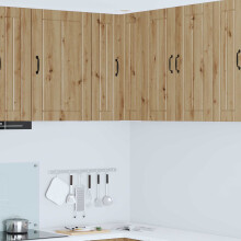 Berkfield Dishwasher Panel Lucca Artisan Oak 57 x 57 x 80 cm