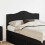 Berkfield Headboard Black Oak Engineered wood 1