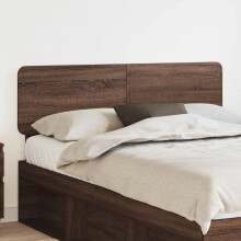 Berkfield Headboard Brown Oak Engineered wood