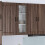 Berkfield Dishwasher Panel Lucca Brown Oak 40 x 31 x 100 cm 1