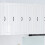 Berkfield Dishwasher Panel Lucca High Gloss White 30 x 31 x 100 cm 1