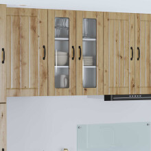 Berkfield Dishwasher Panel Lucca Artisan Oak 60 x 31 x 80 cm