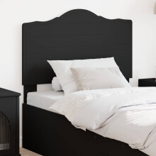 Berkfield Headboard Black Oak Engineered wood