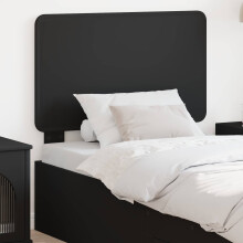 Berkfield Headboard Black Oak Engineered wood