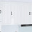 Berkfield Dishwasher Panel Lucca High Gloss White 50 x 31 x 100 cm 1