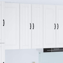 Berkfield Dishwasher Panel Lucca White 60 x 31 x 100 cm Engineered Wood