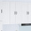 Berkfield Dishwasher Panel Lucca White 60 x 31 x 100 cm Engineered Wood 1