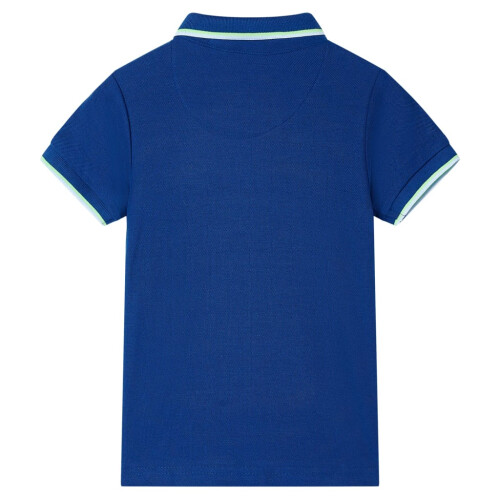 Kids' Polo Shirt Dark Blue 104 1
