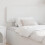 Berkfield Headboard White Engineered wood 1