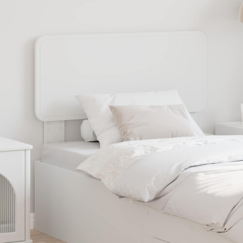Berkfield Headboard White Engineered wood