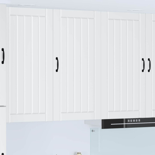 Berkfield Dishwasher Panel Lucca White 50 x 31 x 100 cm Engineered Wood
