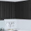 Berkfield Dishwasher Panel Lucca Black 57 x 57 x 100 cm Engineered Wood 1