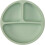 Silicone Suction Plate for Babies with Strong Grip, Easy Clean, Durable Flexible Material, Green 1