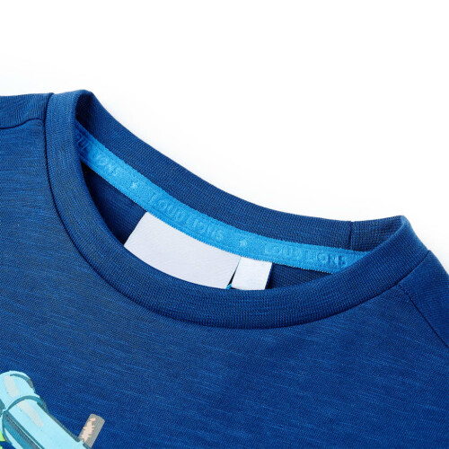 Kids' T-shirt Dark Blue 128 2