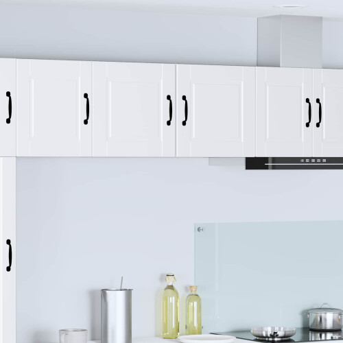 Berkfield Dishwasher Panel 2 pcs White 40 x 31 x 40 cm Engineered Wood