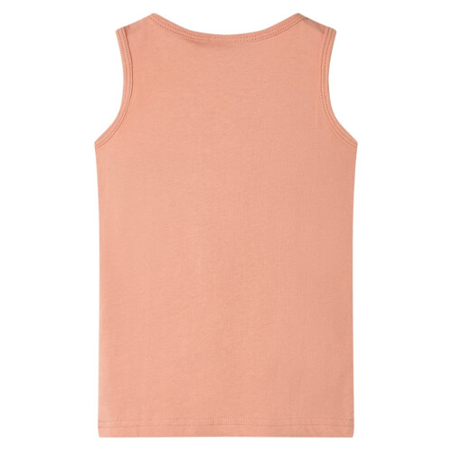 Kids' Tank Top Light Orange 140 1
