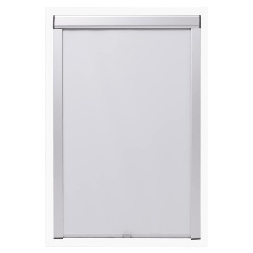 Berkfield Blackout Roller Blind White PK08 2