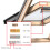 Berkfield Blackout Roller Blind White PK08 6