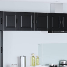 Berkfield Dishwasher Panel Black 40 x 31 x 40 cm Engineered Wood