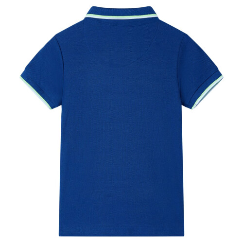 Kids' Polo Shirt Dark Blue 140 1
