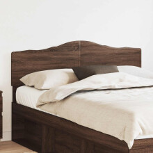 Berkfield Headboard Brown Oak Engineered wood