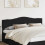 Berkfield Headboard Black Oak Engineered wood 1