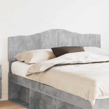 Berkfield Headboard Concrete Grey Engineered wood