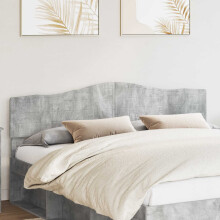 Berkfield Headboard Concrete Grey Engineered wood