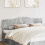 Berkfield Headboard Concrete Grey Engineered wood 1