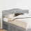 Berkfield Headboard Grey Sonoma Engineered wood 1