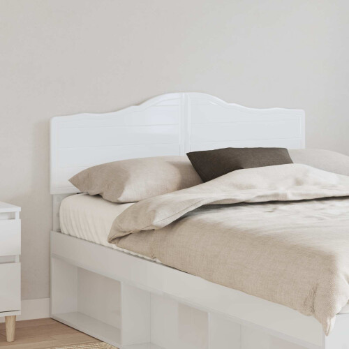 Berkfield Headboard Gloss White Engineered wood