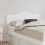 Berkfield Headboard White Engineered wood 1