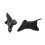Motorcycle Accessories Fairing Windshield Windproof Screen Wind Deflector Bracket Kits for  MT-07 MT07 2025- 4